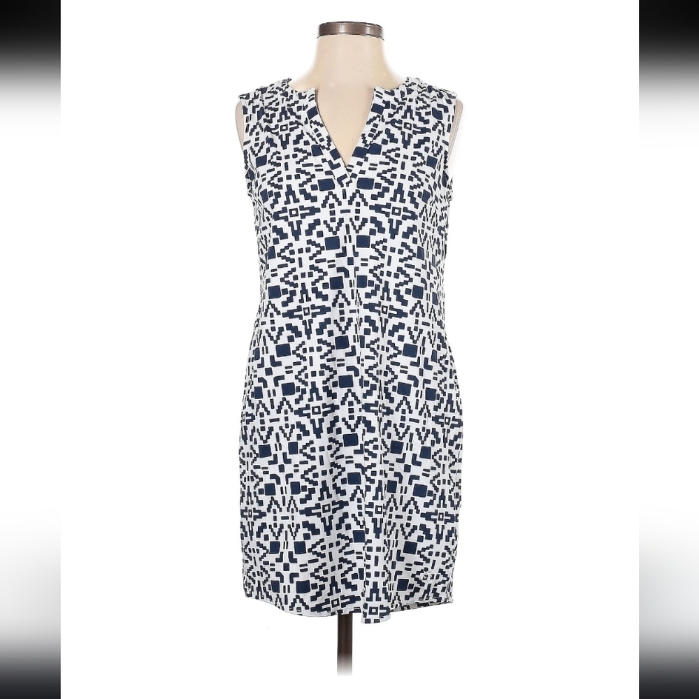 Southern Tide Performance Tennis/Golf Patterned Tank Dress XS